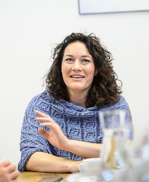 Die Grünen-Chefin sieht in der Raumordnung noch Justierbedarf.