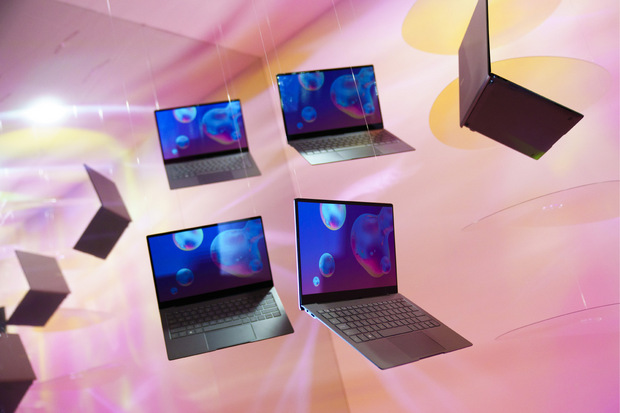 Das Galaxy Book S soll Apples Pendant Konkurrenz machen.