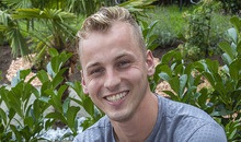 Gärtnermeister Lukas Lechner ...