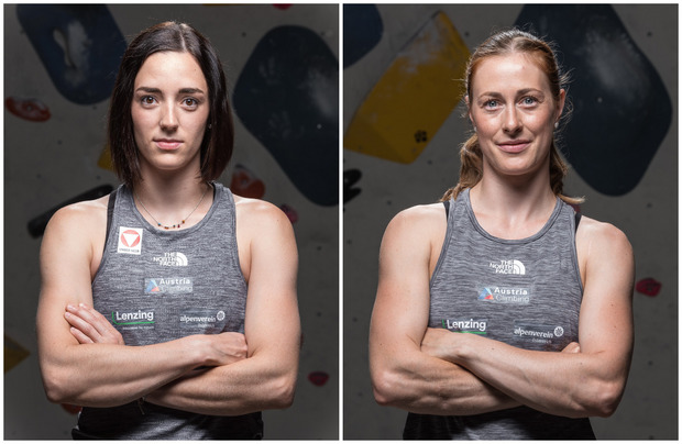 Tirols Hoffnungen: Kathi Posch (l.) und Christine Schranz.
