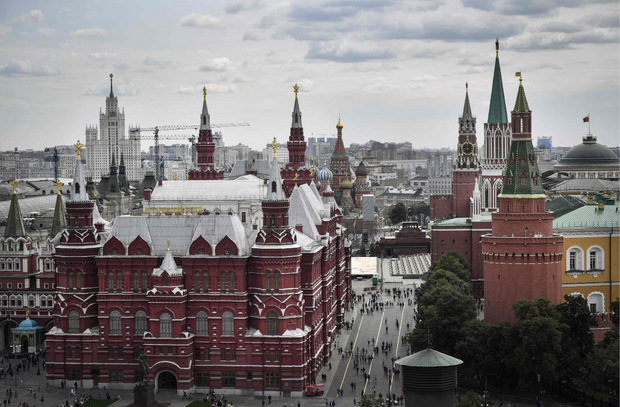 Der Kreml in Moskau.