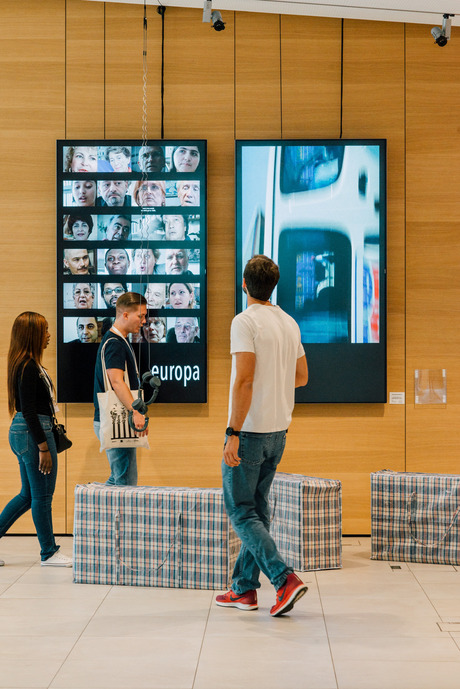 Im Congress Alpbach: Ruth Beckermanns Installation „europamemoria“.