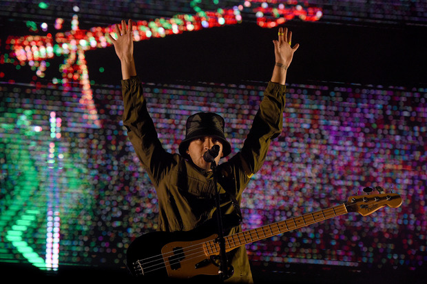 Der eigentliche Headliner des ersten Festivaltages: Die Twenty One Pilots. Im Bild: Sänger Tyler Robert Joseph.