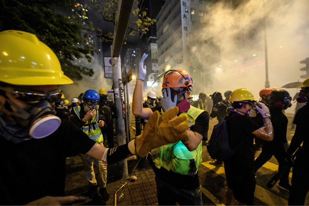 Seit Wochen kommte es immer wieder zu heftigen Auseinandersetzungen zwischen den Demonstranten und der Polizei.