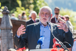 Forum-Präsident Franz Fischler mahnte in seiner Ansprache.