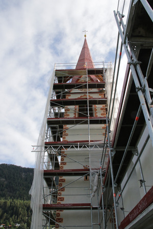 Der Turm des Antonius-Kirchleins in Ötzerau.