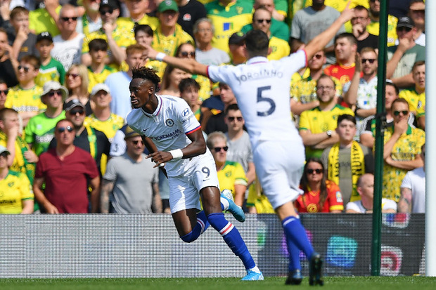 Tammy Abraham traf für Chelsea doppelt.