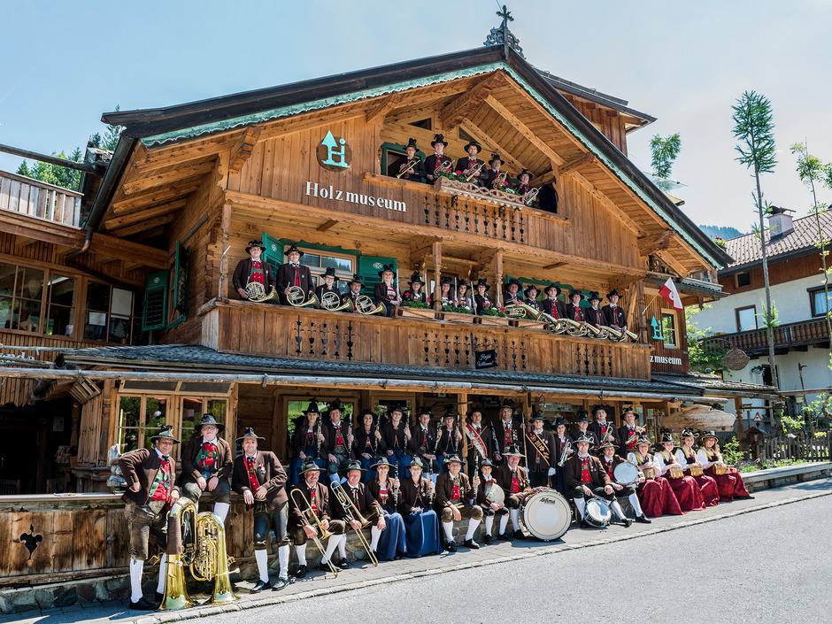 Die Bundesmusikkapelle freut sich auf das Münchner Oktoberfest und den großen Festumzug, bei dem sie mitmarschieren darf.