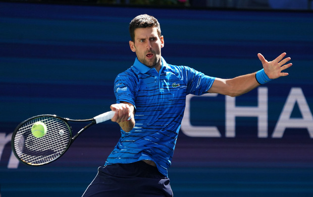 Locker in der zweiten Runde: Weltranglisten-Primus Novak Djokovic.