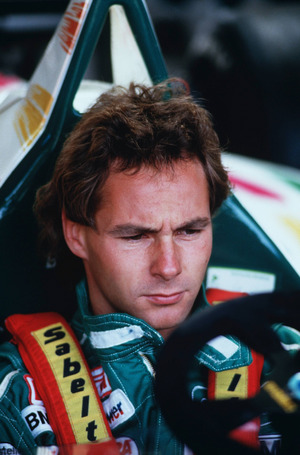 Mit 27 Jahren ging – in seinem Benetton-Jahr (1986) – sein PS-Stern auf.