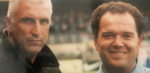 Dienstantritt im August 1994 mit Dream-Team-Coach Hans Krankl.