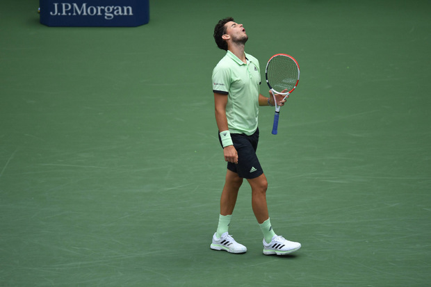 Thiem schied beim Grand-Slam-Turnier in New York erstmals in der ersten Runde aus.