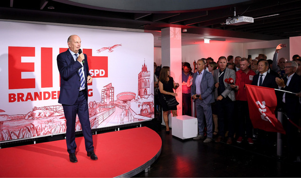 Dietmar Woidke (SPD) könnte auch weiterhin die regierung in Brandenburg anführen.