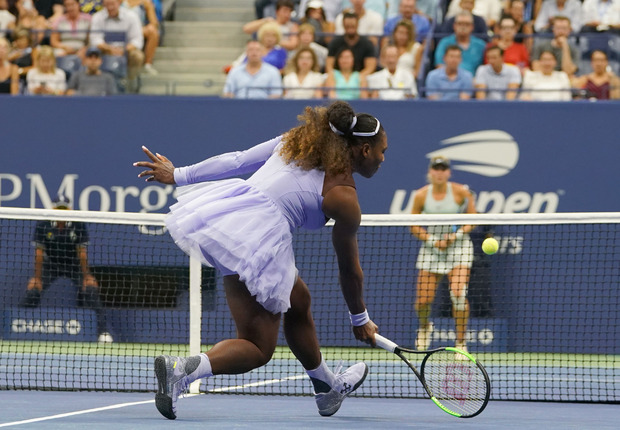 Im Tutu setzte Serena Williams bei den US Open in New York 2018 neue Maßstäbe.