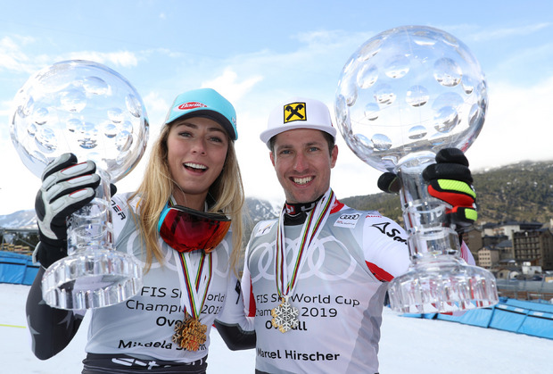 Der letzte Vorhang: Nach der achten großen Weltcupkugel in Serie macht Hirscher Schluss.