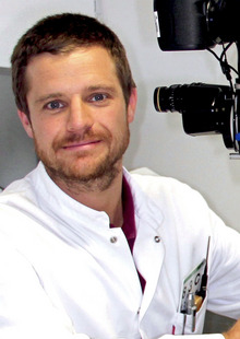 Bernhard Steger von der Univ.-Klinik für Augenheilkunde und Optometrie
