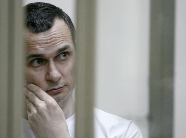 Oleg Senzow, der bekannteste politische Gefangene aus der Ukraine. Er wurde 2014 festgenommen und verbüßt in einer Strafkolonie im russischen Teil der Arktis eine 20-jährige Haftstrafe wegen „terroristischer Angriffe“.