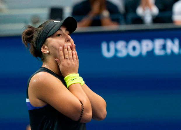 Bianca Andreescu konnte es nicht glauben.