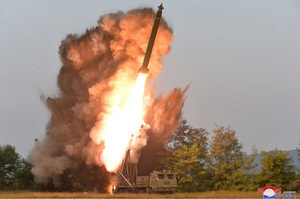 Raketenwerfer-System wurde schon vor zwei Wochen getestet.