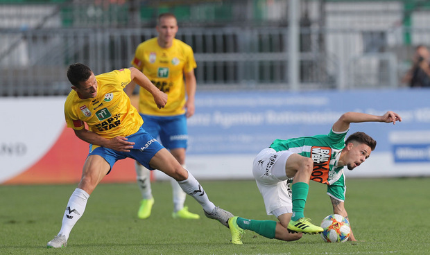WSG-Routinier Florian Mader bestritt an seinem 37. Geburtstag sein 300. Bundesliga-Spiel.