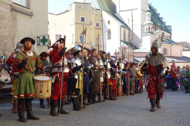 Immer wieder musste Hall 1499 neue Kontingente für den blutigen „Schweizerkrieg“ stellen.
