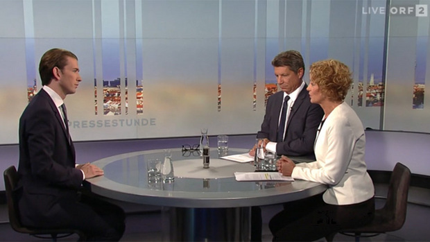 Altkanzler Kurz versprach, dass seine Partei die Wahlkampfkosten-Obergrenze von sieben Millionen Euro einhalten werde. Die ÖVP soll ihm zufolge innerhalb von fünf Jahren schuldenfrei sein.