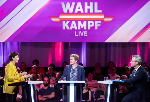 Erwartungsgemäß hitzig verlief die Debatte zwischen Hofer und Rendi-Wagner.