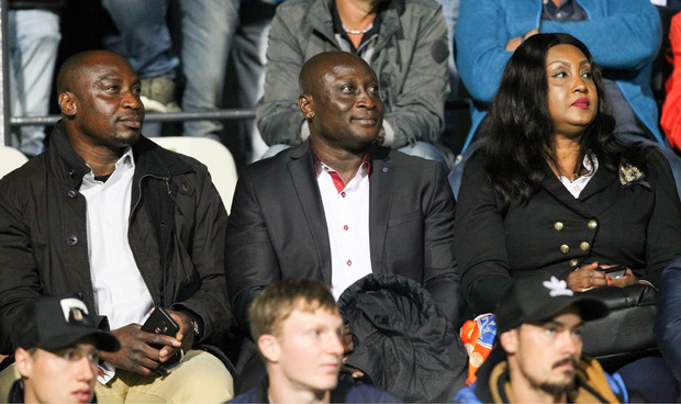 Ghanas Fußball-Legende Tony Yeboah war live im Stadion Zeuge der Tore-Gala seines Sohnes Kelvin.