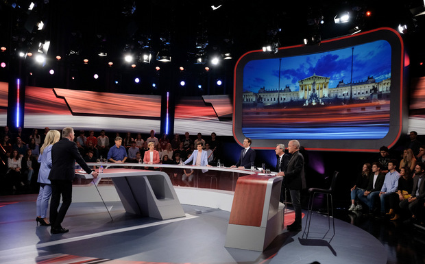 TV-Konfrontation zum letzten Mal vor der Wahl: Die Kandidaten buhlten um Wählerstimmen.
