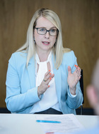 ÖVP-Spitzenkandidatin Margarete Schramböck.