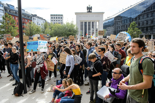 Treffpunkt für die Demonstration war der Innsbrucker Landhausplatz.