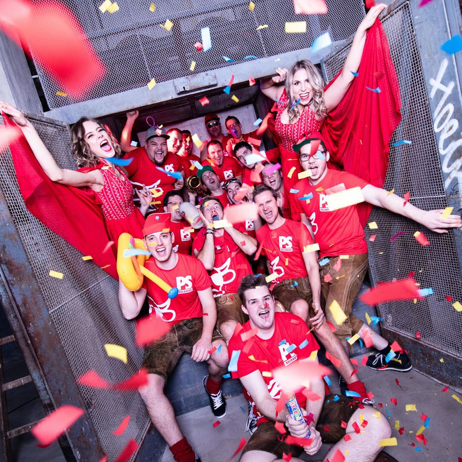 Am Samstag heizt PS:Reloaded als Hauptact im Festzelt mit Party Polka dem Publikum ein.