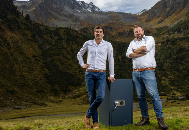 Secureo-Gründer Richard Leitgeb und CEO Rafael Pauley