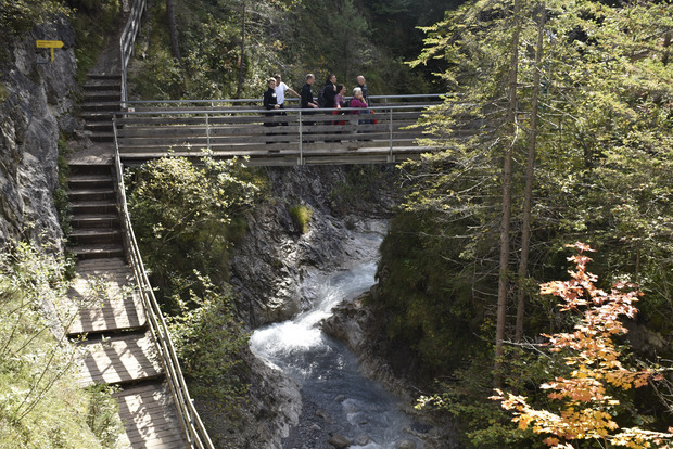 Die Schlucht nach Hoch-Imst.