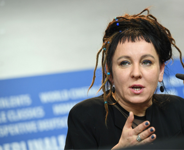 Die polnische Autorin Olga Tokarczuk.