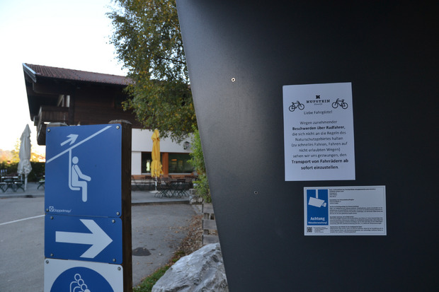Am Kaiserlift gibt es einen Transportstopp.