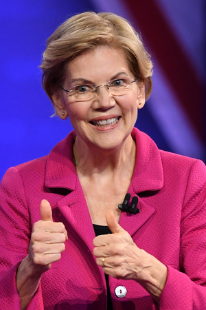 Elizabeth Warren ist auf Aufholjagd.