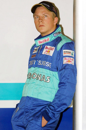2001debütierte Räikkönen für Sauber.