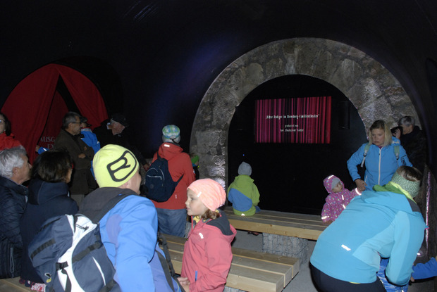 Das Filmtheater zog Groß und Klein im Hornwerk in seinen Bann.