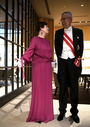 Auch Bundespräsident Alexander Van der Bellen und seine Frau Doris Schmidauer wohnten der Zeremonie bei.