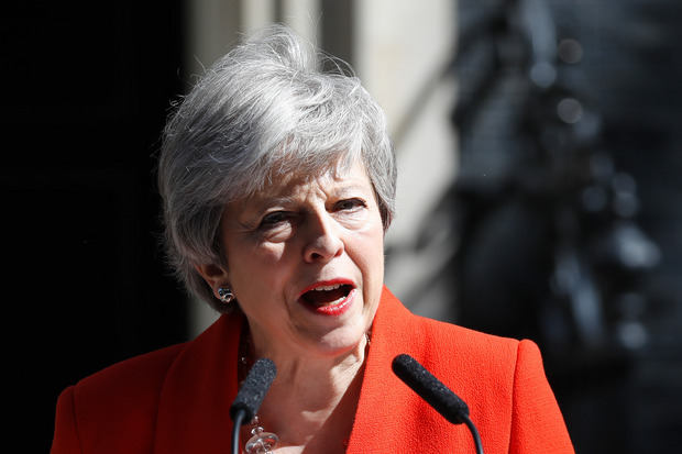 Theresa May trat zurück.