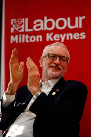 Oppositionschef Jeremy Corbyn.