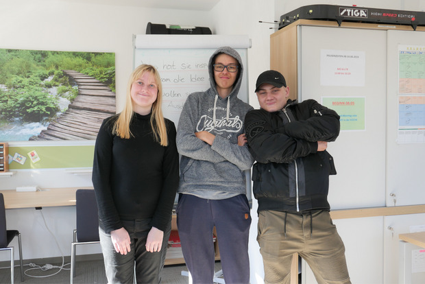Katharina, Stefan und Jonas (v. l.)