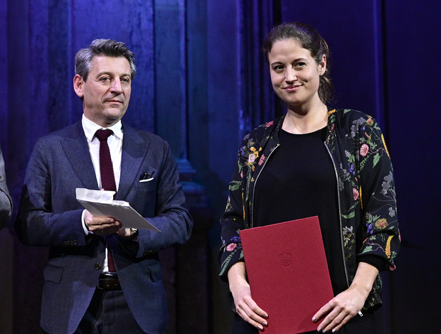 Angela Lehner wurde mit dem Debütpreis ausgezeichnet.