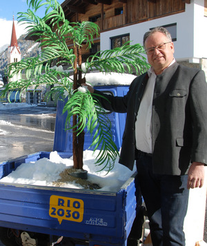 Noch ist das Projekt „Rio 2030“ ein zartes Pflänzchen – Bürgermeister Elmar Handle will für Wachstum sorgen.