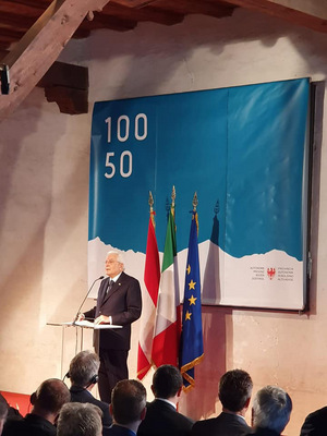 Mattarella: „Vielfalt ist Südtirols großer Reichtum.“