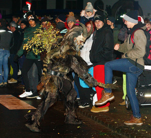 Eindrücke vom Krampuslauf in Zams.