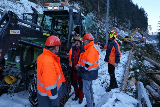 Die Verantwortlichen der ÖBB hoffen ab 12. Dezember auf einen Notbetrieb für Güter zwischen Lienz und Sillian.